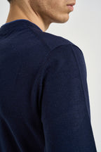Maglia uomo girocollo blu MI3358 NAVY SEINSE 
