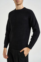 Maglione uomo girocollo nero MI3427 NERO SEINSE 