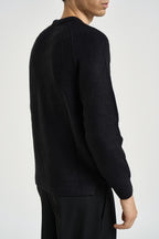Maglione uomo girocollo nero MI3427 NERO SEINSE 