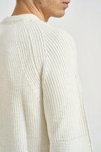Maglione uomo girocollo panna MI3427 OFF WHITE SEINSE 