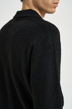 Maglia uomo polo nera MI3469 NERO SEINSE 