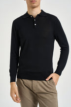 Maglia polo uomo nera MI3509 NERO SEINSE 