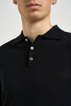 Maglia polo uomo nera MI3509 NERO SEINSE 