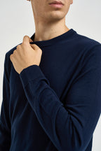 Maglia uomo girocollo blu navy 16094647 NAVY BLAZER SELECTED 