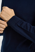 Maglia uomo girocollo blu navy 16094647 NAVY BLAZER SELECTED 