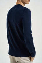 Maglia uomo girocollo blu navy 16094647 NAVY BLAZER SELECTED 