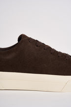 Sneakers donna in suede marrone 16101189 DELICIOSO SELECTED 