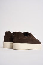 Sneakers donna in suede marrone 16101189 DELICIOSO SELECTED 