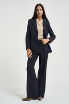 Giacca donna doppiopetto blu notte GI0736 180003755 SEVENTY 