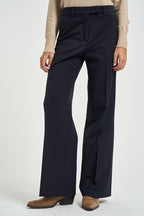 Pantalone donna sartoriale blu notte PT1364 180003755 SEVENTY 