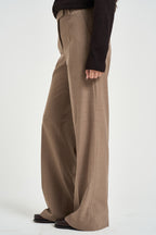 Pantalone donna sartoriale tortora PT1364 180016054 SEVENTY 