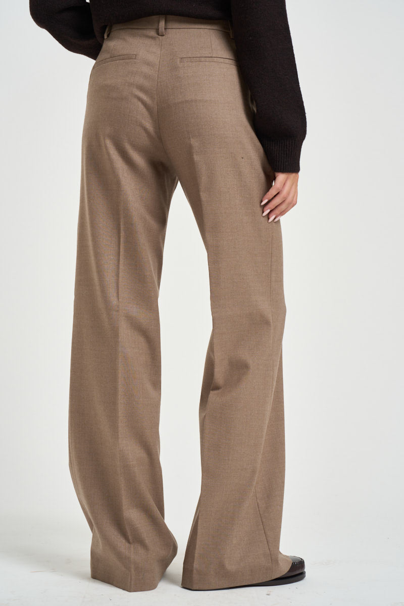 Pantalone donna sartoriale tortora PT1364 180016054 SEVENTY 