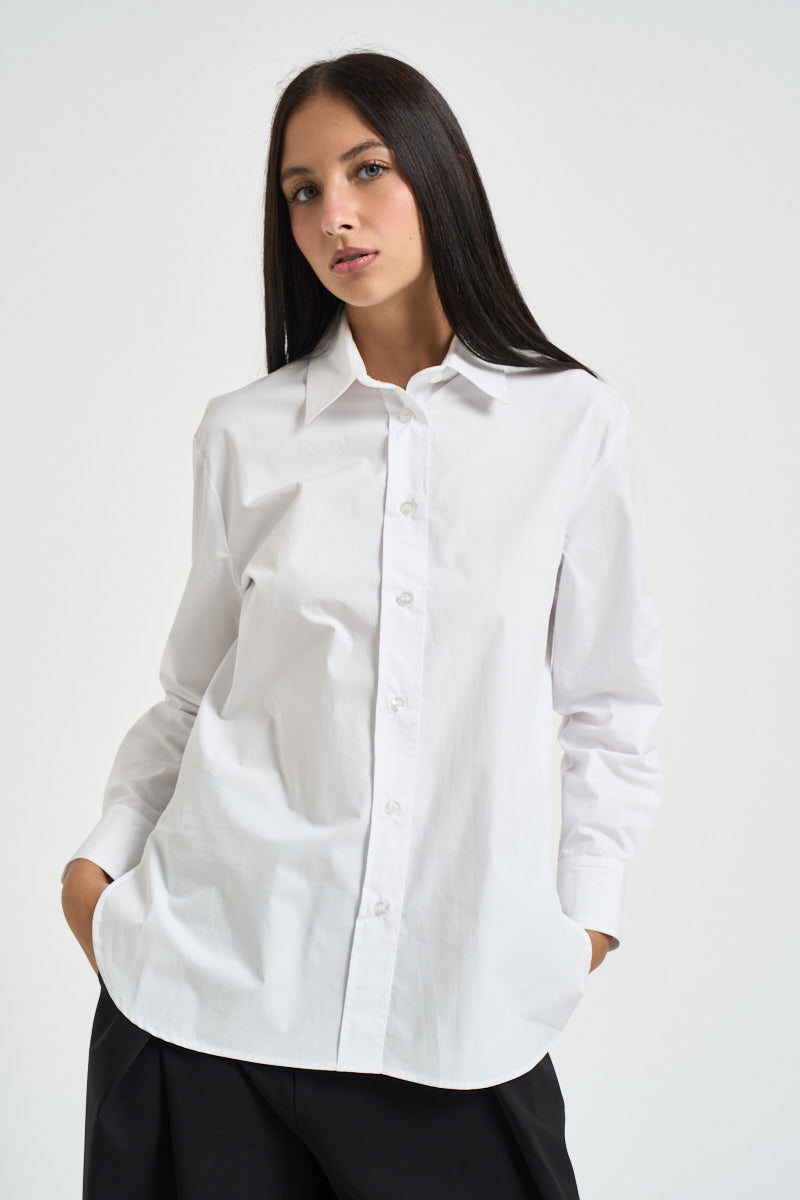 Camicia donna bianca L40Y0414 BIANCO SOUVENIR CLUBBING 