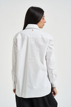 Camicia donna bianca L40Y0414 BIANCO SOUVENIR CLUBBING 
