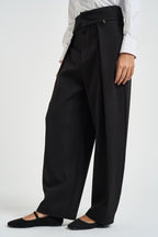 Pantalone donna balloon nero M40F0128 NERO SOUVENIR CLUBBING 