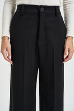 Pantalone donna sartoriale nero S40M0156 NERO SOUVENIR CLUBBING 