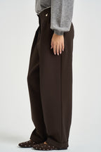 Pantaloni donna balloon marroni W40S0321 MORO SOUVENIR CLUBBING 