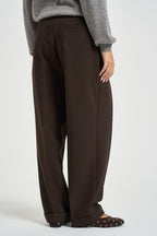 Pantaloni donna balloon marroni W40S0321 MORO SOUVENIR CLUBBING 