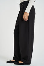 Pantaloni donna balloon neri W40S0321 NERO SOUVENIR CLUBBING 