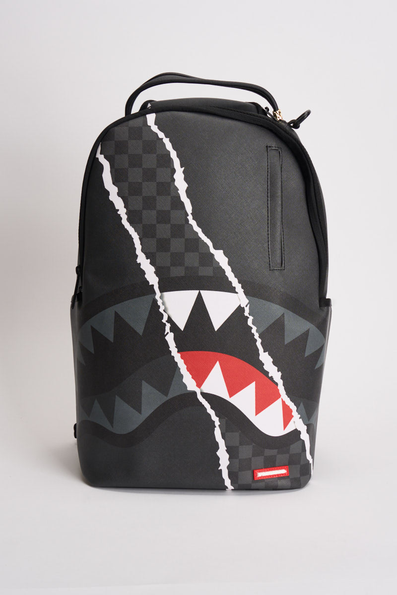 Zaino uomo grigio scuro e nero 8502  SPRAYGROUND 