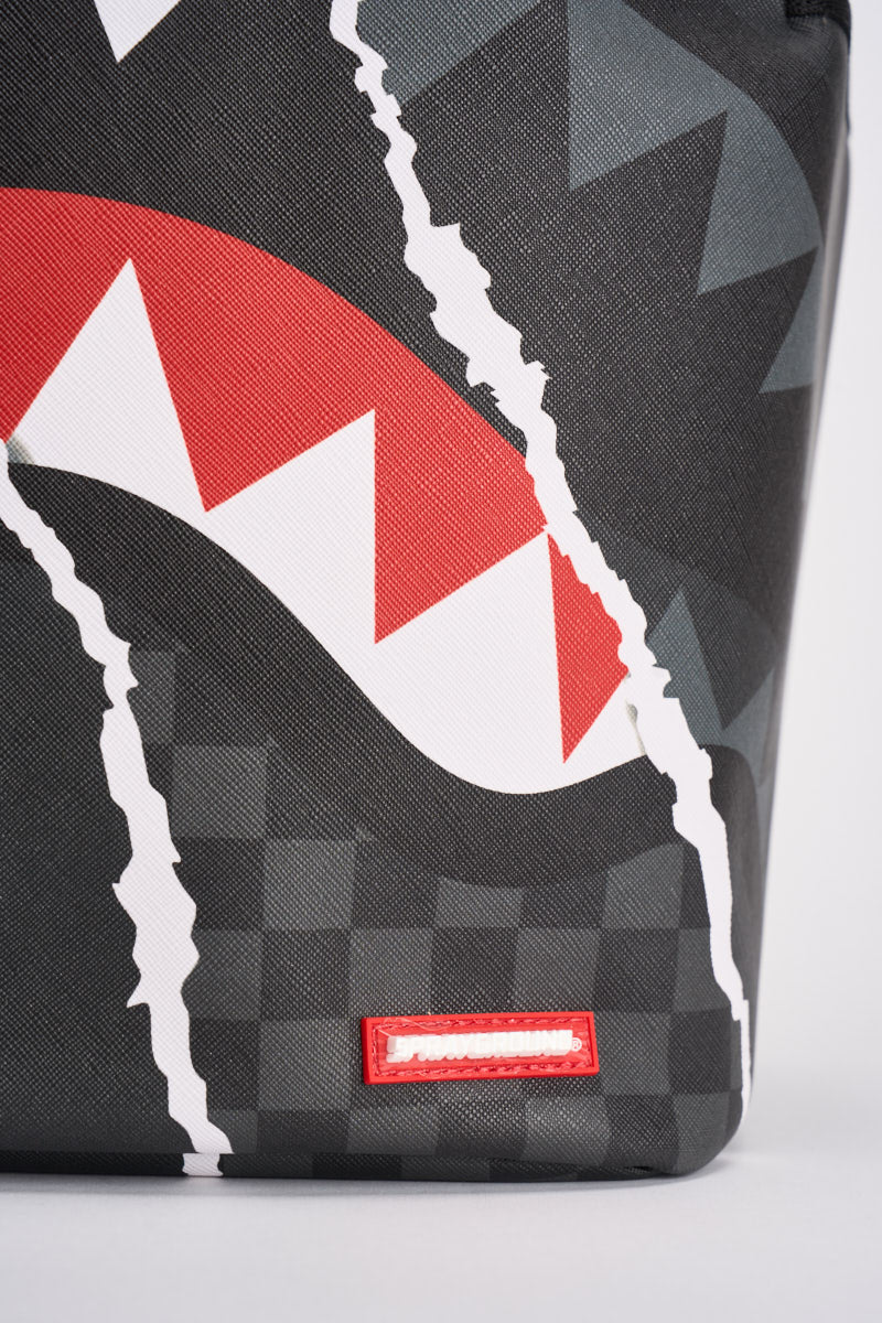Zaino uomo grigio scuro e nero 8502  SPRAYGROUND 