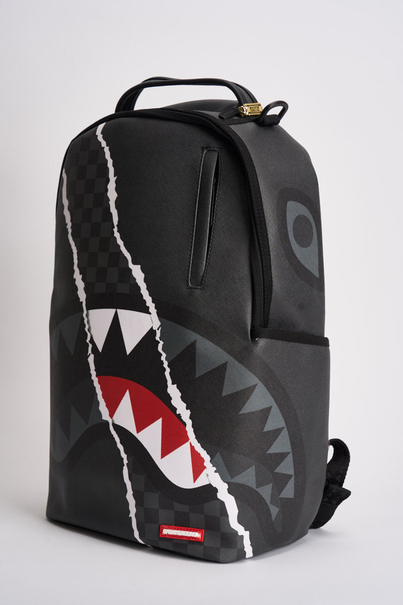 Zaino uomo grigio scuro e nero 8502  SPRAYGROUND 