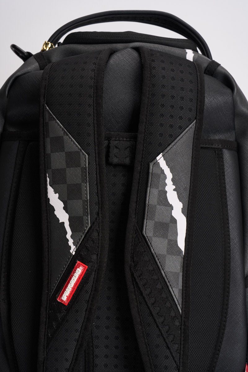 Zaino uomo grigio scuro e nero 8502  SPRAYGROUND 