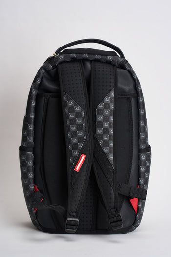 Zaino uomo nero check e Shark Mouth - 6