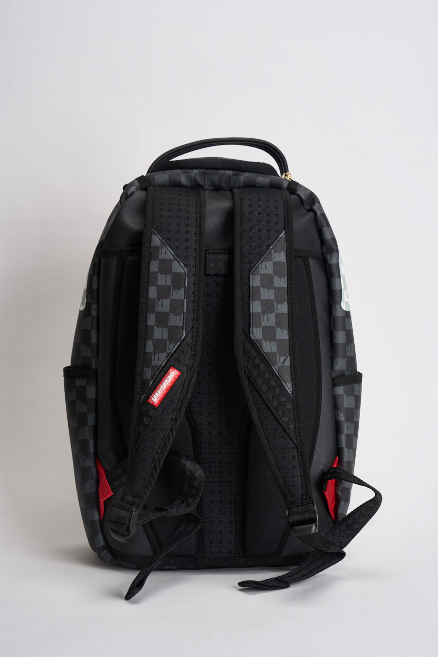 Zaino uomo check nero e grigio 8553  SPRAYGROUND 