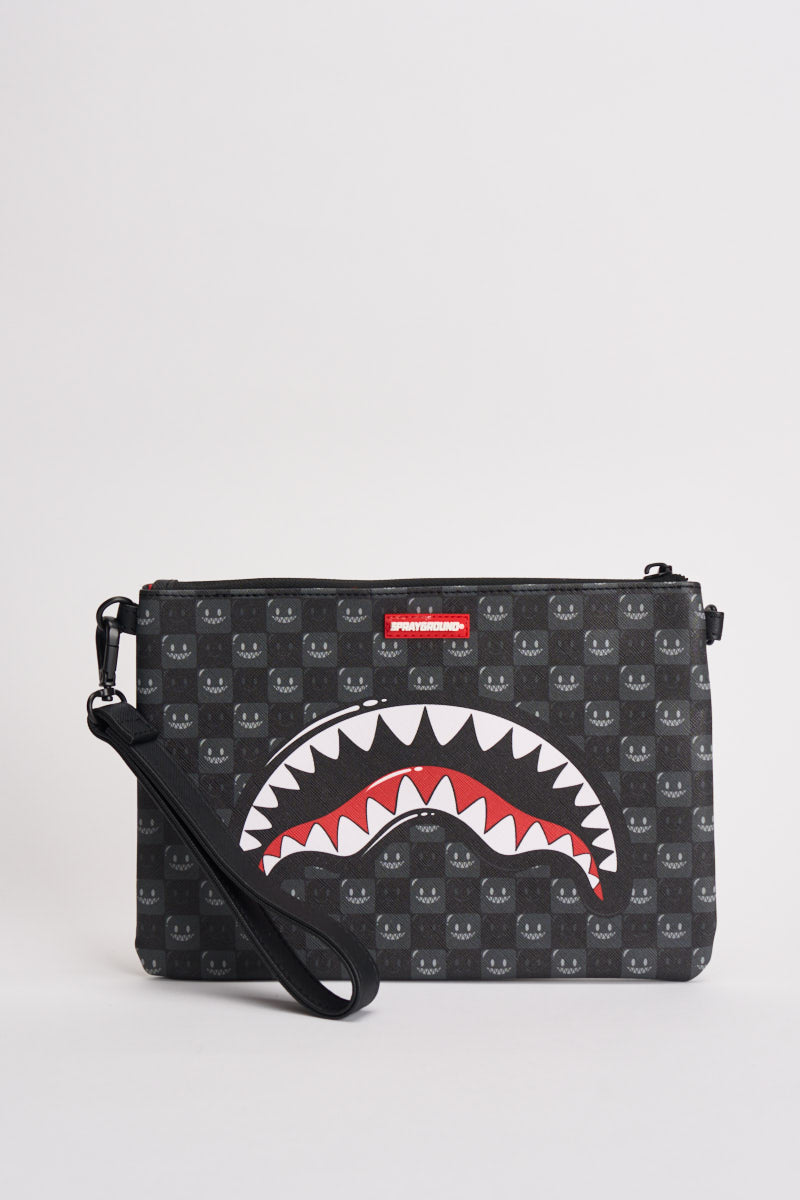 Pochette uomo Clutch con tracolla fantasia 9318  SPRAYGROUND 