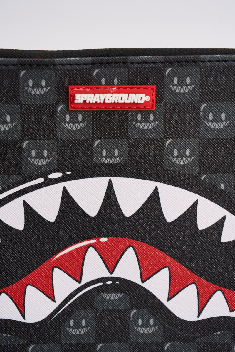 Pochette uomo Clutch con tracolla fantasia 9318  SPRAYGROUND 