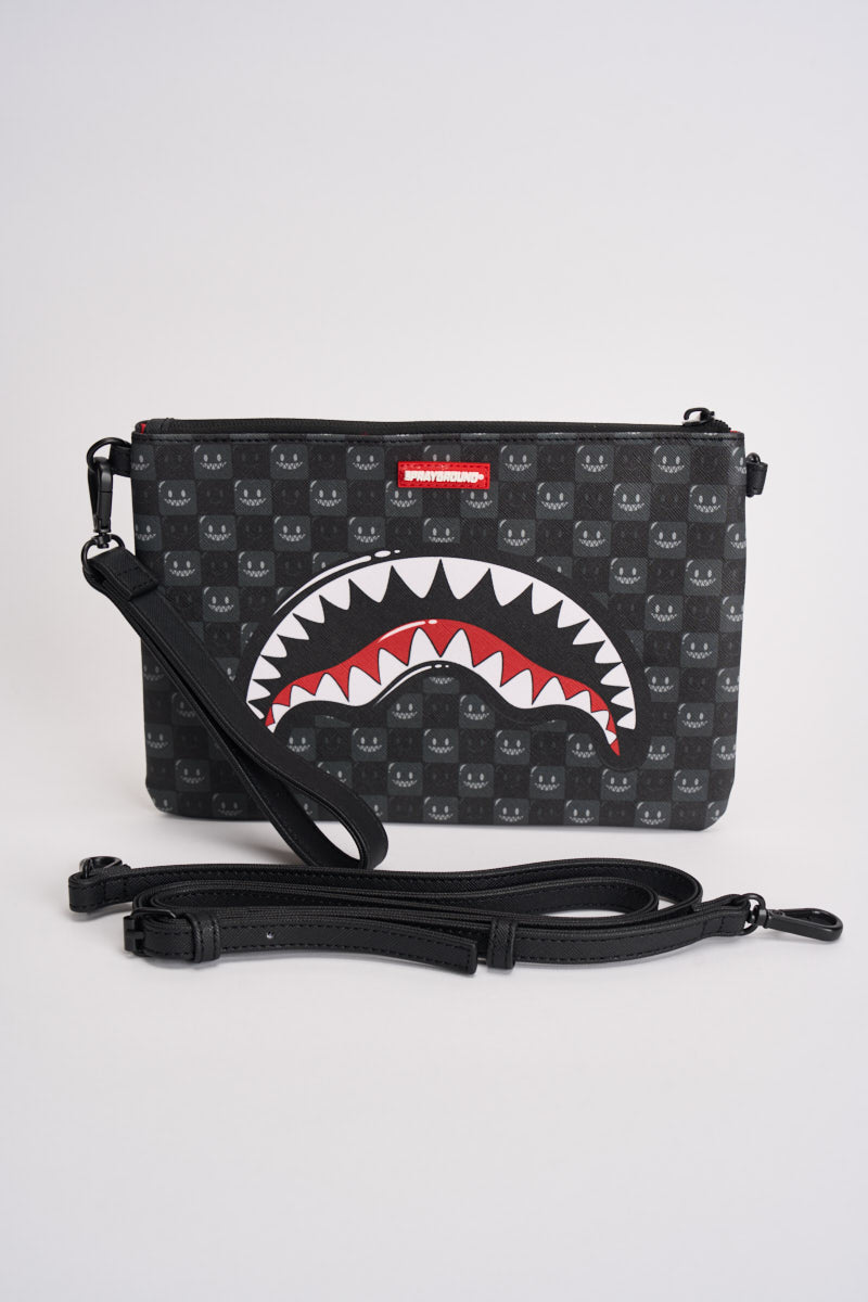 Pochette uomo Clutch con tracolla fantasia 9318  SPRAYGROUND 