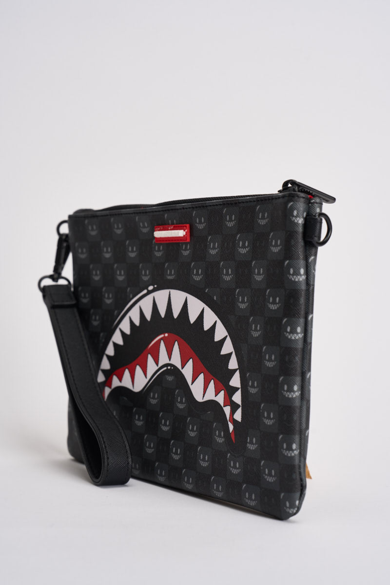 Pochette uomo Clutch con tracolla fantasia 9318  SPRAYGROUND 