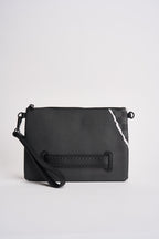 Pochette uomo Clutch con tracolla nera 9350  SPRAYGROUND 
