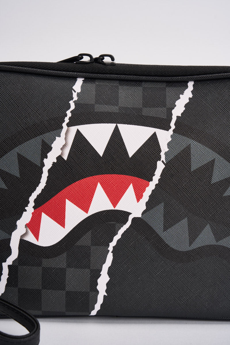 Pochette uomo Toiletry fantasia nera 9351  SPRAYGROUND 