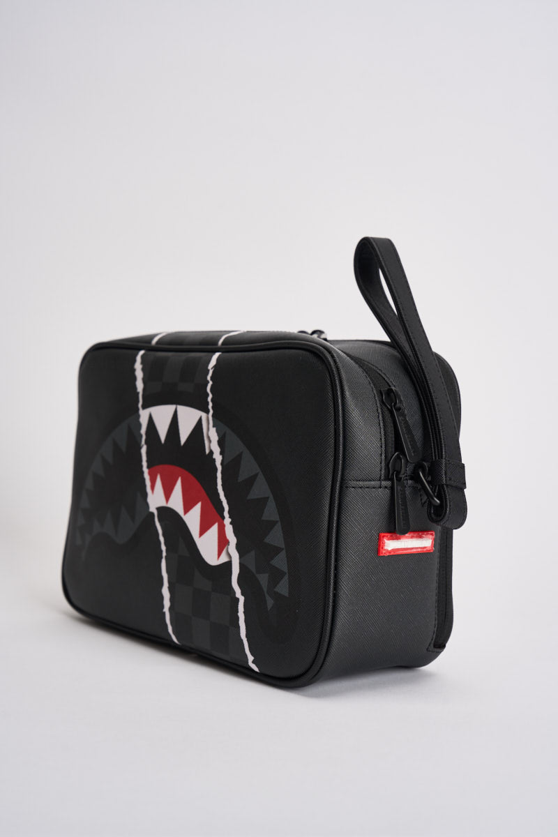 Pochette uomo Toiletry fantasia nera 9351  SPRAYGROUND 