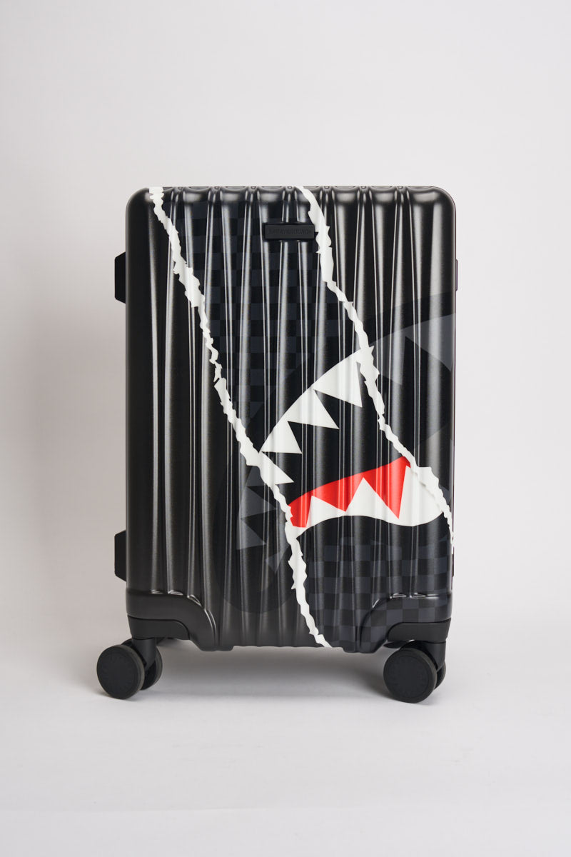 Trolley uomo Center Rip Revealing Gray Check nero CL323  SPRAYGROUND 