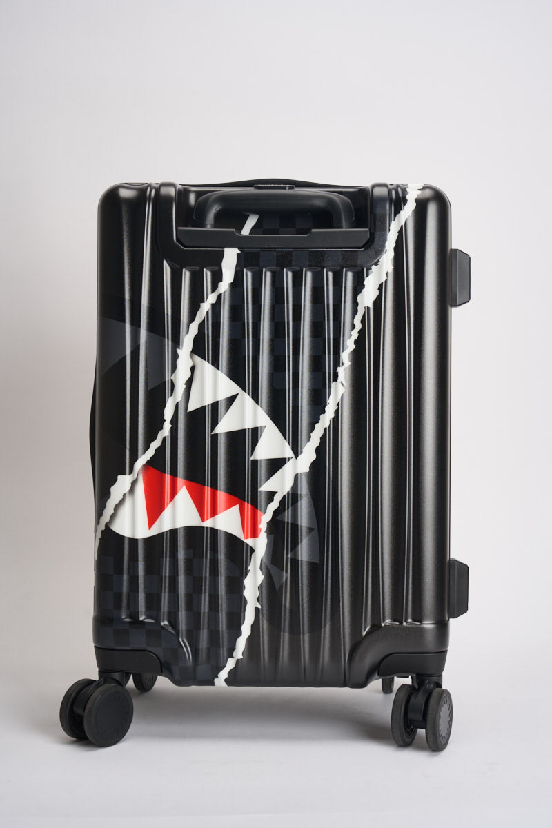 Trolley uomo Center Rip Revealing Gray Check nero CL323  SPRAYGROUND 