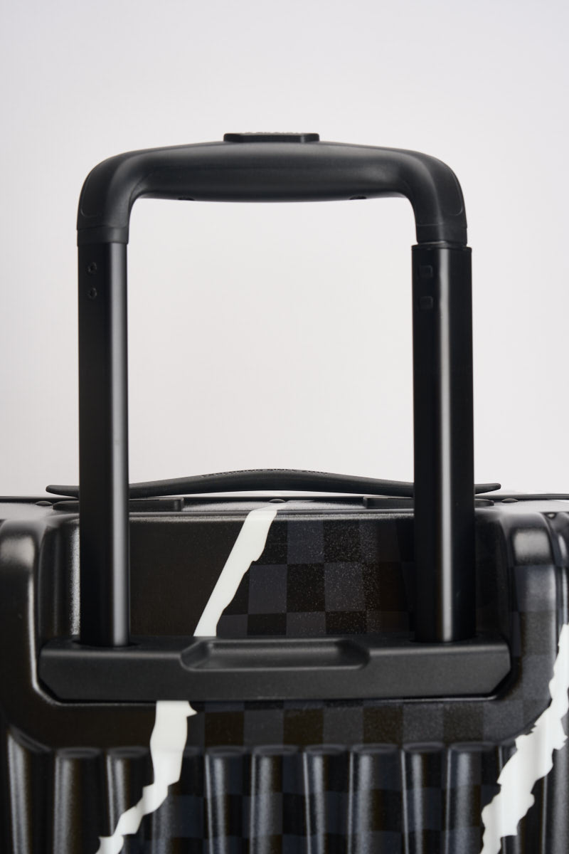 Trolley uomo Center Rip Revealing Gray Check nero CL323  SPRAYGROUND 
