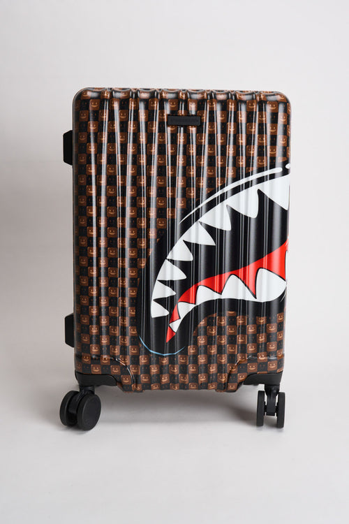Trolley rigido con stampa Shark Mouth - 1
