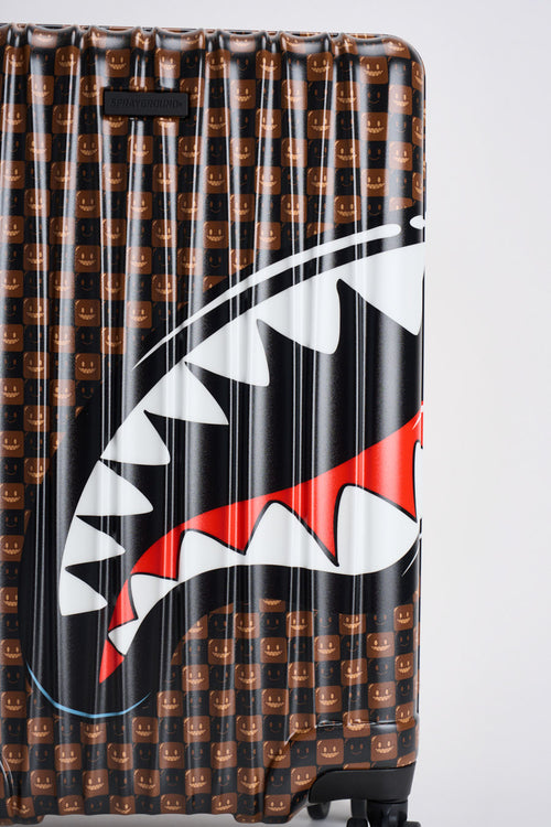 Trolley rigido con stampa Shark Mouth - 2