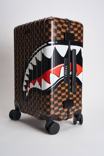 Trolley rigido con stampa Shark Mouth - 3