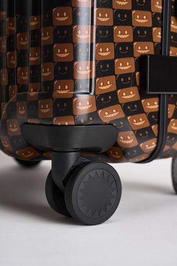 Trolley rigido con stampa Shark Mouth - 4