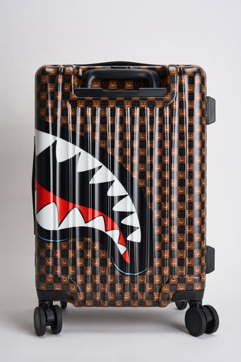 Trolley rigido con stampa Shark Mouth - 6