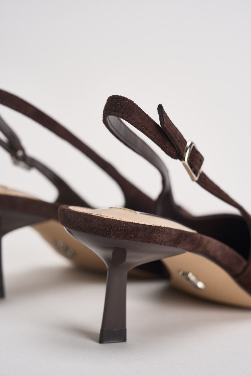 Décolleté donna Korra slingback marroni KORRAH GND STEVE MADDEN 