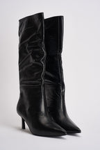 Stivale donna con tacco Lavan nero LAVAN BK1 STEVE MADDEN 