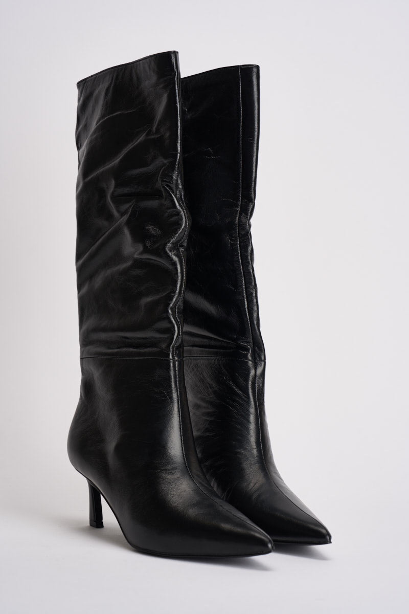 Stivale donna con tacco Lavan nero LAVAN BK1 STEVE MADDEN 