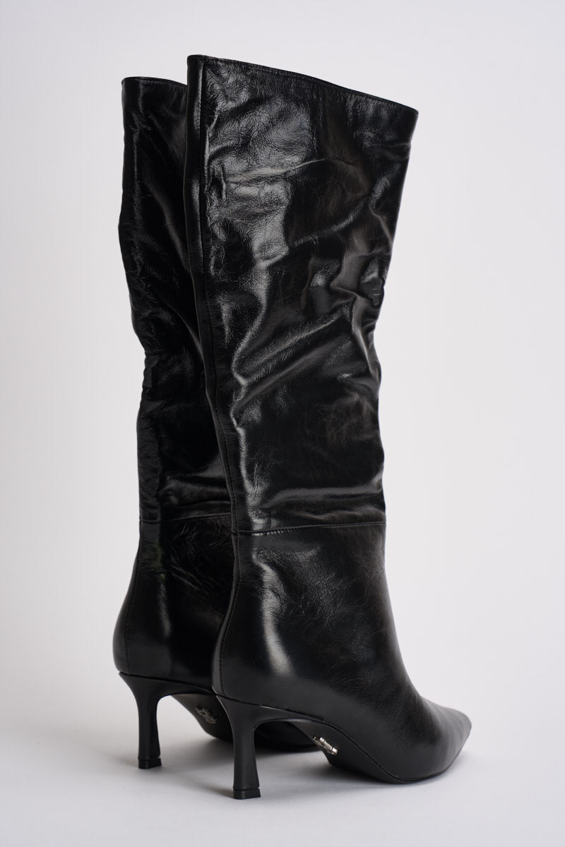 Stivale donna con tacco Lavan nero LAVAN BK1 STEVE MADDEN 