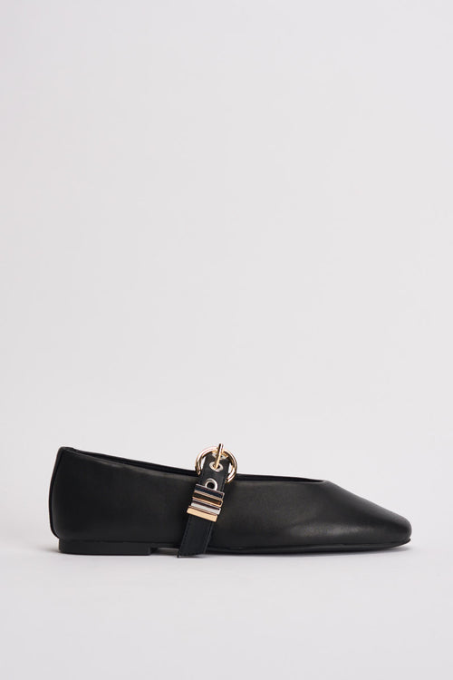 Ballerina donna in pelle nera LUCIA 17 STEVE MADDEN 