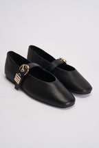 Ballerina donna in pelle nera LUCIA 17 STEVE MADDEN 